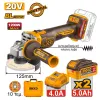 INGCO Γωνιακός Τροχός Μπαταρίας 125mm 20V Li-Ion 1200  CAGLI2120272E 