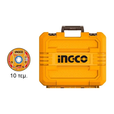 INGCO Γωνιακός Τροχός Μπαταρίας 125mm 20V Li-Ion 1200  CAGLI2120272E