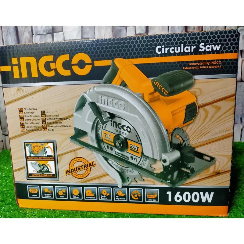 Ingco Ηλεκτρικό Δισκοπρίονο 1600W CS18568