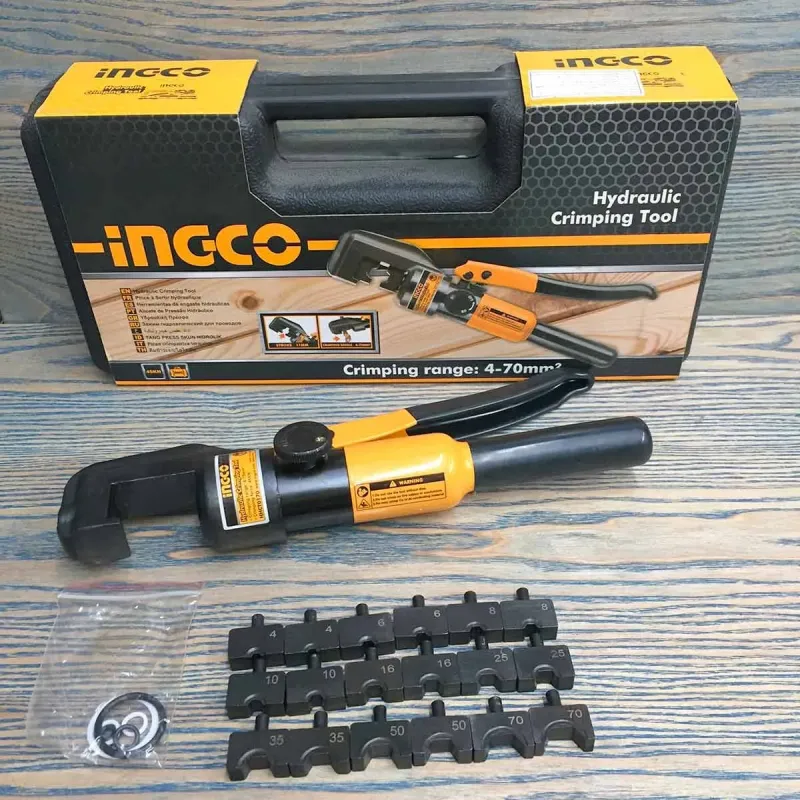 Ingco Υδραυλική Πρέσα Ακροδεκτών 45kN HHCT0170