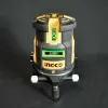 Ingco Αυτοαλφαδιαζόμενο Laser με 5 Πράσινες Δέσμες HLL305205