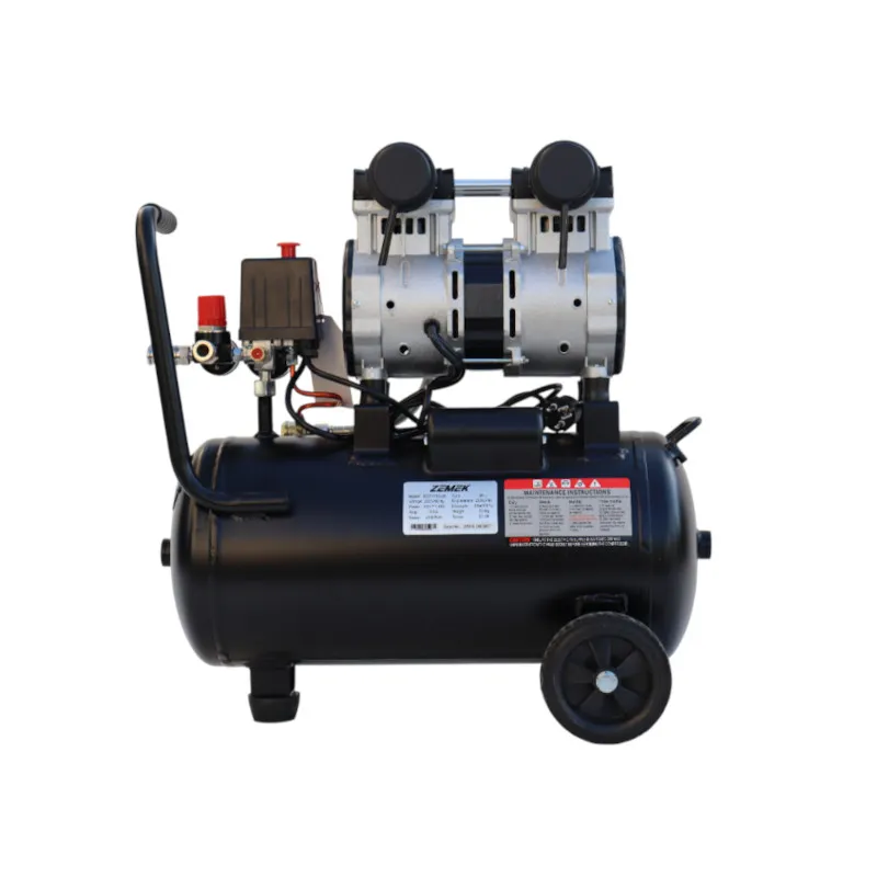 Zemek DOF1100-24 Αθόρυβος Αεροσυμπιεστής Χωρίς Λάδι 1.5HP 24Lt 8Bar 95000012