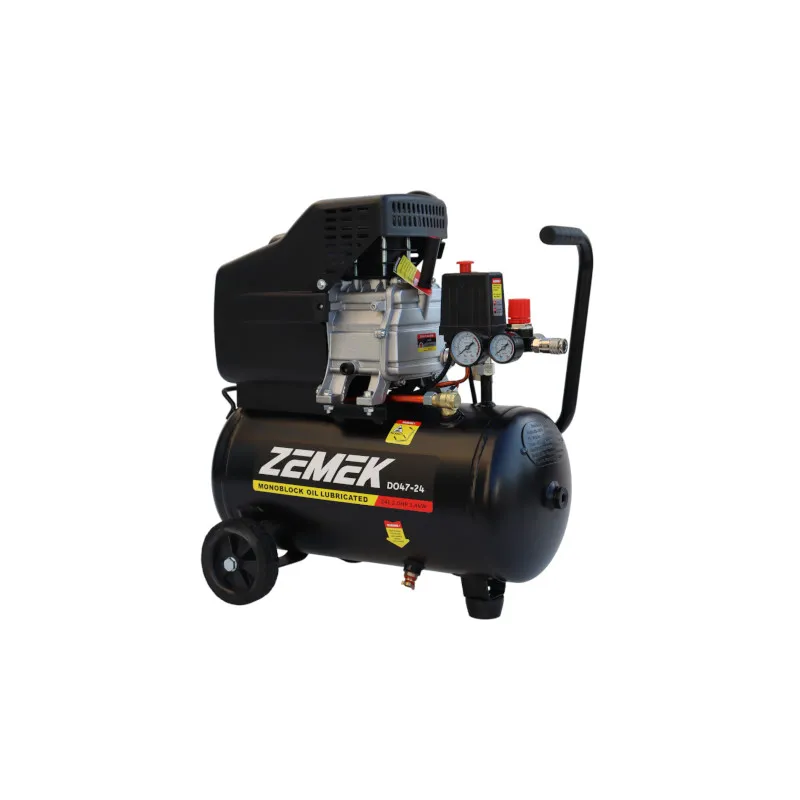 Zemek DO47-24 Αεροσυμπιεστής Μονομπλόκ Λαδιού 2HP 24Lt 8Bar 95000016