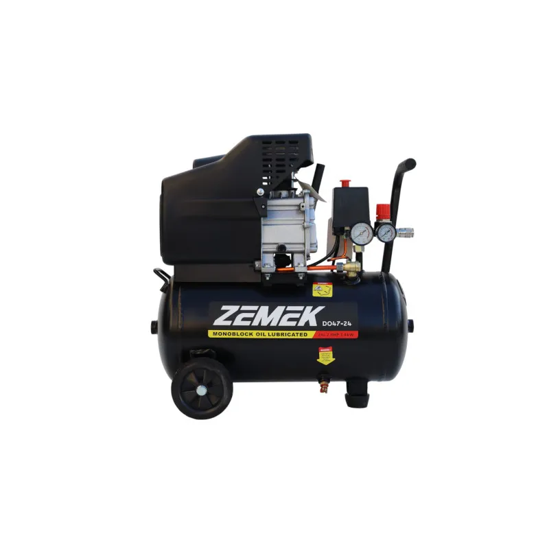 Zemek DO47-24 Αεροσυμπιεστής Μονομπλόκ Λαδιού 2HP 24Lt 8Bar 95000016