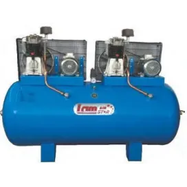 LAM Αεροσυμπιεστής 1000L 5.5+5.5HP - 1000/5.5+5.5F/AIRSTAR