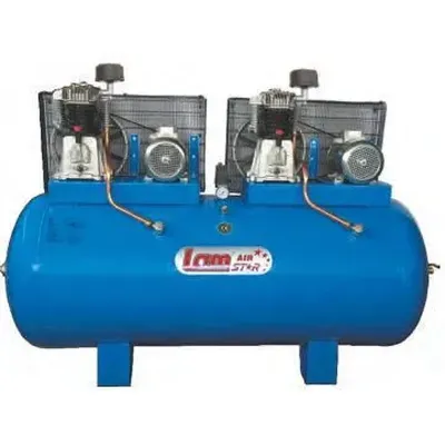 LAM Αεροσυμπιεστής 1000L 5.5+5.5HP - 1000/5.5+5.5F/AIRSTAR