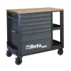 BETA Τρόλεϊ με 7 συρτάρια και πλευρικά ράφια RSC24L/7-A
