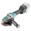 MAKITA ΓΩΝΙΑΚΟΣ ΤΡΟΧΟΣ ΡΥΘΜ. XGT® 40Vmax 125mm X-Lock, AWS GA044GZ01