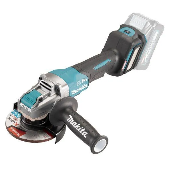 MAKITA ΓΩΝΙΑΚΟΣ ΤΡΟΧΟΣ ΡΥΘΜ. XGT® 40Vmax 125mm X-Lock, AWS GA044GZ01