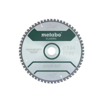 Metabo Πριονόδισκος “multi cut – classic”, 254×30 Z60 FZ/TZ 5°αρν /B 628666000