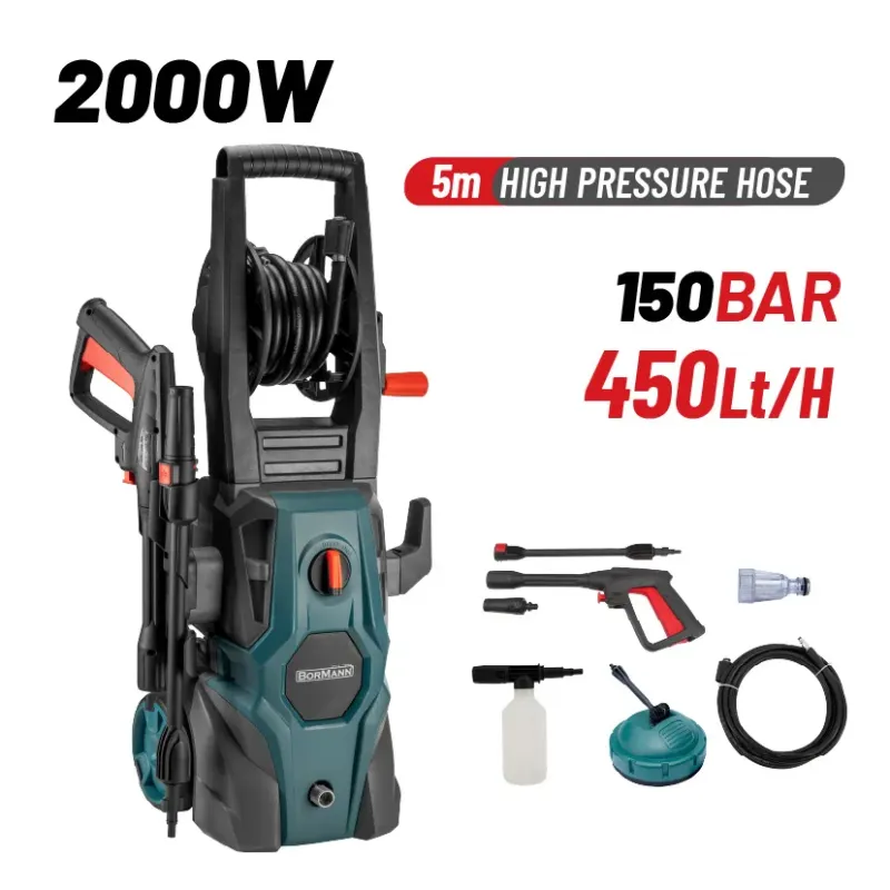 BORMANN BPW2620 Πλυστικό Υψηλής Πίεσης,2000W,150bar,450L/h 069638