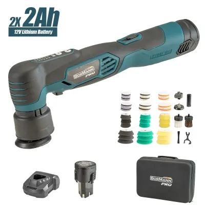 BORMANN PRO BCP3850 Αλοιφαδόρος Mini Έκκεντρος/Περιστροφικός Μπαταρίας 12V 2000-5000rpm 070535