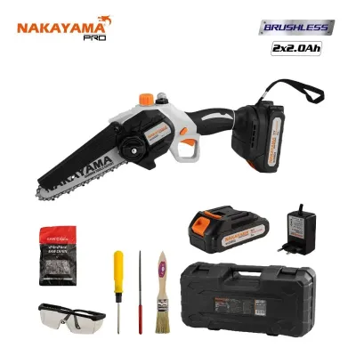 NAKAYAMA EC1100 Κλαδευτικό Αλυσοπρίονο Μπαταρίας 21V Λάμα 15cm 074991