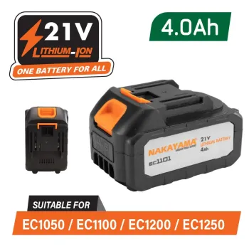 NAKAYAMA Pro EC1101 Μπαταρία 21V 4ah, Για EC1050,EC1100,EC1200,EC1250 075042