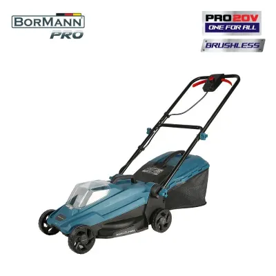 BORMANN PRO BBP4160 Μηχανή Γκαζόν Μπαταρίας Brushless 20V Li-Ion Κοπή 32cm 078609