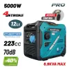 BORMANN Pro BGB2050 Γεννήτρια Βενζίνης Inverter με Ρόδες Συνεχ.Απόδοση 5000W,223cc,70dB-Τηλεχειρισμό 083023