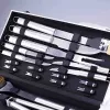 BORMANN Elite BBQ1015 Εργαλεία BBQ Σετ 16τμχ Inox Βαλίτσα 033349