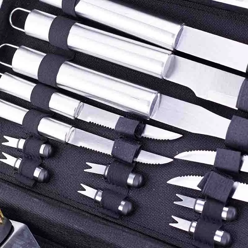 BORMANN Elite BBQ1015 Εργαλεία BBQ Σετ 16τμχ Inox Βαλίτσα 033349