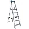 BORMANN Pro BHL9005 Σκάλα Αλουμινίου 4+1 Σκαλιά, Με Θήκη Εργαλείων 044765