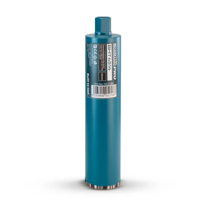 BORMANN Pro BHT4514 Διαμαντοκορώνα Υγρής Κοπής Φ102 X450 1 1/4UNC 052586