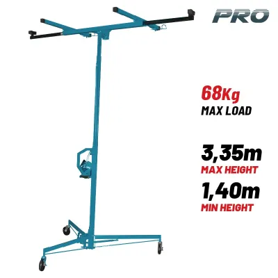 BORMANN Pro BTC6200 Ανυψωτικό Γυψοσανίδας 3,35m με Μέγιστο Φορτίο, 68Kg 069430