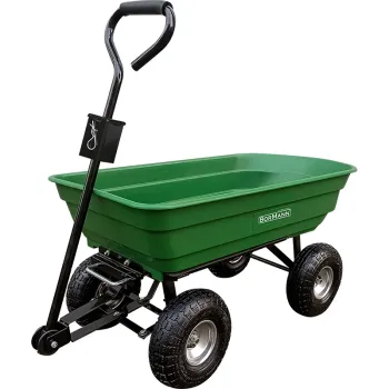 BORMANN BWB3625 Καρότσι Κήπου Ανατρεπόμενο 125L, 400Kg, Μ119,5xΠ59xΥ61cm 070719