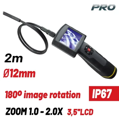 BORMANN Pro BEC1100 Ενδοσκοπική Κάμερα,2m,640x480p,LCD 3.5