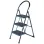 BORMANN Pro BHL6013 Σκαλοκάθισμα Μεταλλικό Heavy Duty, 3 Σκαλιά, Αντιολισθητικά με Αφρώδη Λαβή 077398