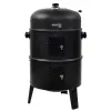 BORMANN Elite BBQ1970 Ψησταριά Κάρβουνου/Καπνιστήριο 2 σε 1 με Ρόδες 079996