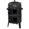 BORMANN Elite BBQ1970 Ψησταριά Κάρβουνου/Καπνιστήριο 2 σε 1 με Ρόδες 079996