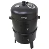 BORMANN Elite BBQ1970 Ψησταριά Κάρβουνου/Καπνιστήριο 2 σε 1 με Ρόδες 079996