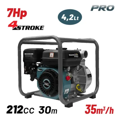 BORMANN Pro BGB1052 Αντλία Βενζίνης 2''X2'',212cc,30m,35m³/h 082279