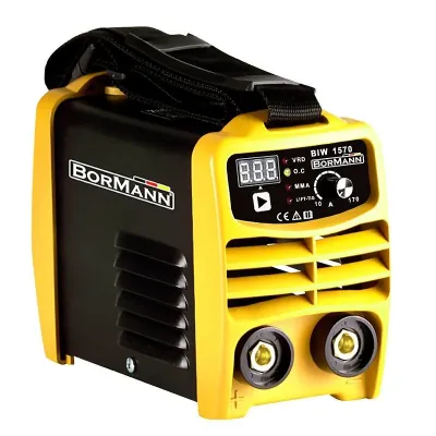 Bormann - Ηλεκτροκολληση Inverter 170A, Αποδοση 170Α/45%, Ψηφ.Οθονης, Μεγ.Ηλεκτροδιο 4Mm, Περιλαμβανει Καλωδια Biw1570 060420