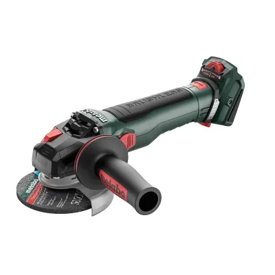 METABO 18 VOLT ΡΥΘΜΙΖΟΜΕΝΟΣ ΓΩΝΙΑΚΟΣ ΤΡΟΧΟΣ ΜΠΑΤΑΡΙΑΣ WVB 18 LT BL 11-125 QUICK INOX SOLO 613091850