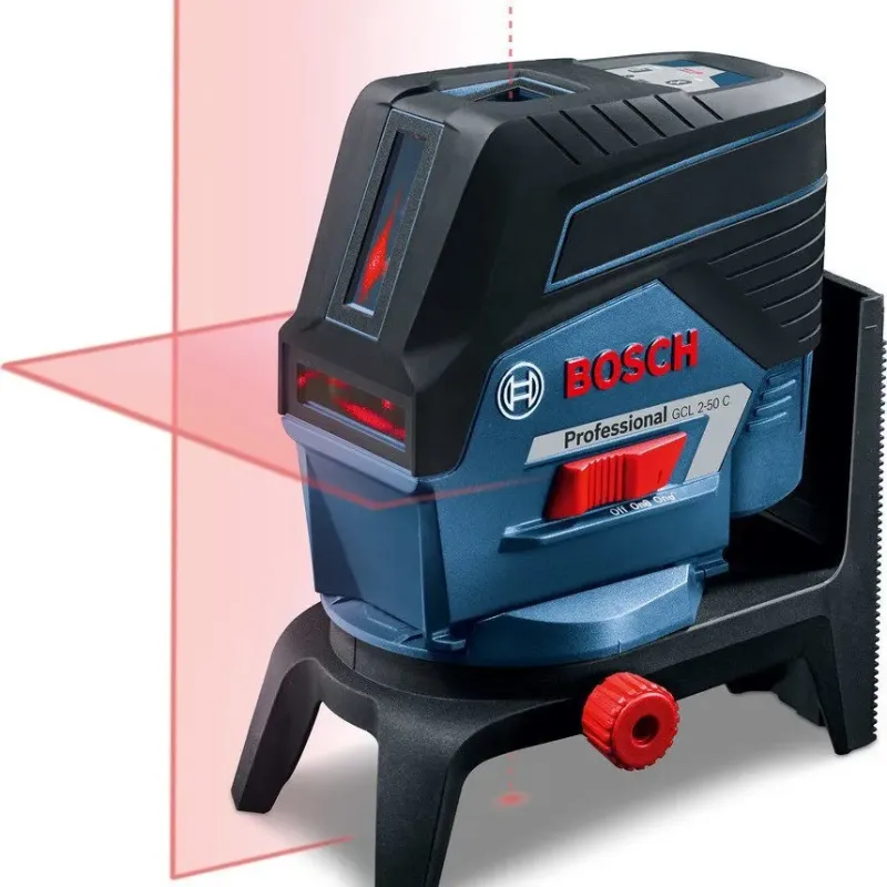 BOSCH Γραμμικό Λέιζερ GLC 2-50 C με Στήριγμα RM2 και Τρίποδα BT 150 0601066G02
