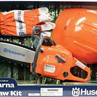 HUSQVARNA ΠΑΙΧΝΙΔΙ ΚΙΤ ΑΛΥΣΟΠΡΙΟΝΟ, ΓΑΝΤΙΑ ΚΑΙ ΚΡΑΝΟΣ ΜΕ ΗΧΟ ΚΑΙ ΚΙΝΗΣΗ - 12586.4982-01