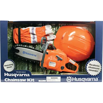 HUSQVARNA ΠΑΙΧΝΙΔΙ ΚΙΤ ΑΛΥΣΟΠΡΙΟΝΟ, ΓΑΝΤΙΑ ΚΑΙ ΚΡΑΝΟΣ ΜΕ ΗΧΟ ΚΑΙ ΚΙΝΗΣΗ - 12586.4982-01