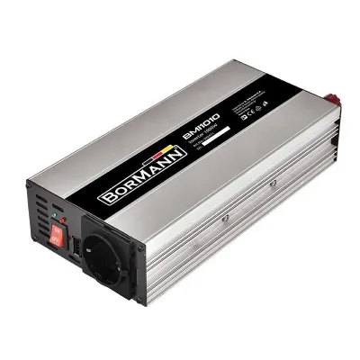 BORMANN Pro INVERTER-ΜΕΤΑΤΡΟΠΕΑΣ 12V-220V, 1000W 042471