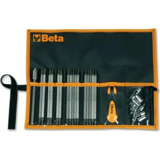 BETA ΣΕΤ ΜΕ 16 ΑΝΑΣΤΡΕΦΟΜΕΝΕΣ ΛΑΜΕΣ ΚΑΤΣΑΒΙΔΙΟΥ ΜΕ ΚΑΡΥΔΑΚΙΑ 1/4 1281/B28A-B012810500