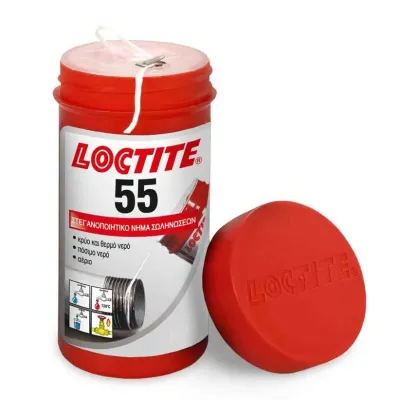 LOCTITE 55 Στεγανοποιητικό Νήμα Teflon για Σωληνώσεις 160m