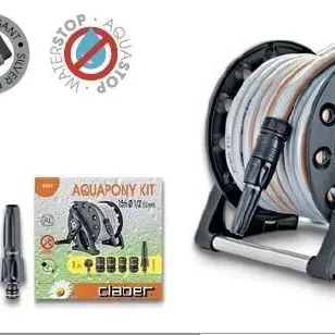 CLABER Τροχός Aquapony KIT με 15m λάστιχο 8884