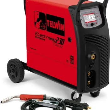 TELWIN Ηλεκτροκόλληση Inverter Σύρματος Τριφασική Electromig 230 Wave 816060
