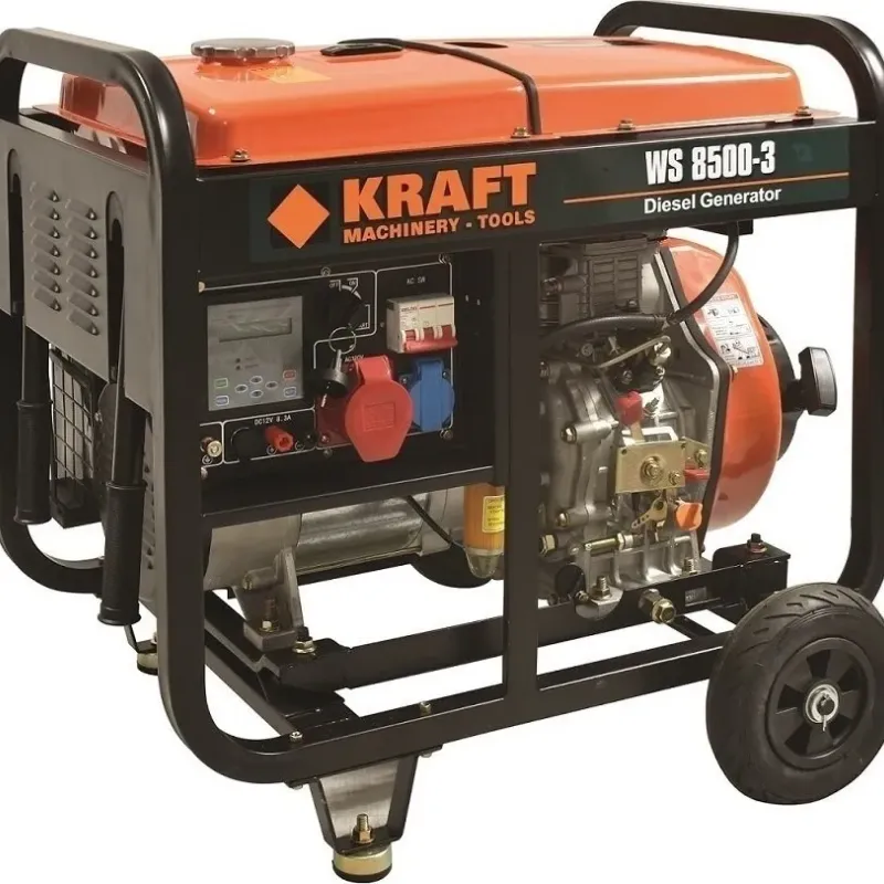 KRAFT Γεννήτρια Πετρελαίου 6.5 KVA Τριφασική - 63771