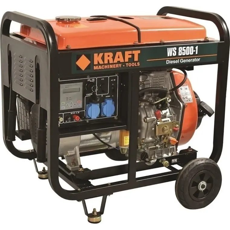 KRAFT Γεννήτρια Πετρελαίου 6.5 KVA Μονοφασική - 63773