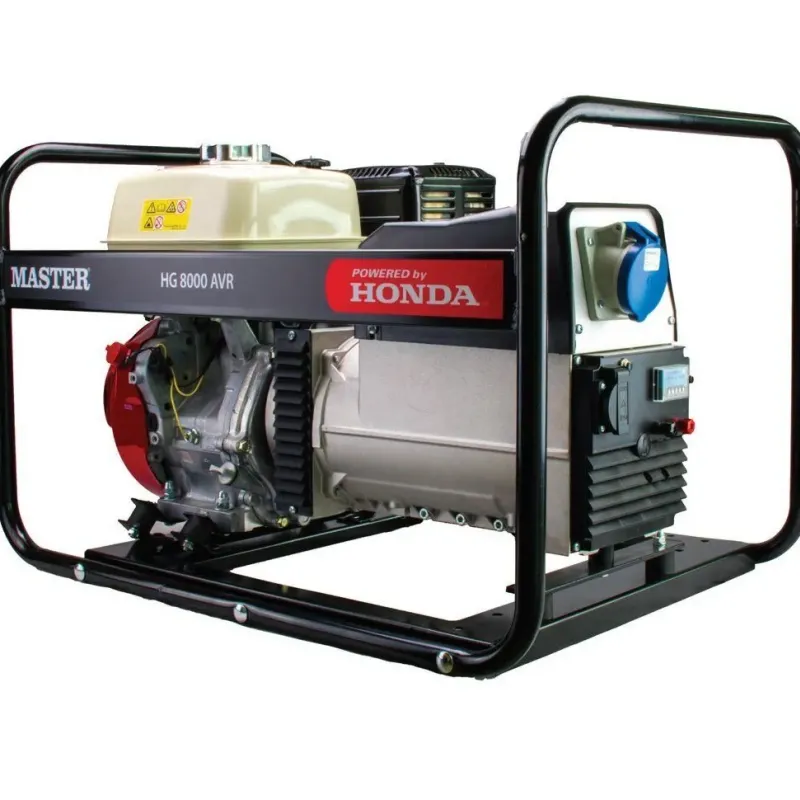 MASTER Μονοφασική Γεννήτρια με Κινητήρα HONDA HG 8000 AVR 0101H008