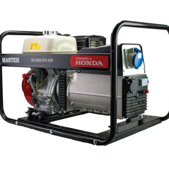 MASTER HONDA ΒΕΝΖΙΝΟΚΙΝΗΤΗ ΤΡΙΦΑΣΙΚΗ ΓΕΝΝΗΤΡΙΑ HG 8500E 3PH AVR