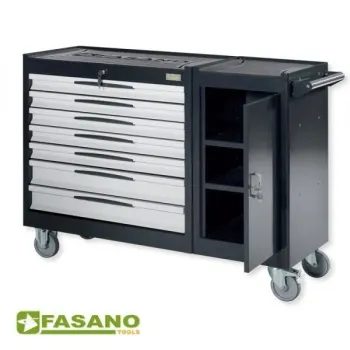 FASANO Εργαλειοφόρος τροχήλατος με 6 συρτάρια FG 109D/6G