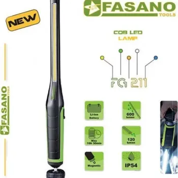 FASANO Επαναφορτιζόμενος Φακός με λυχνία LED FG211