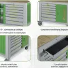 FASANO Εργαλειοφόρος με 14 συρτάρια FG 160V/14L
