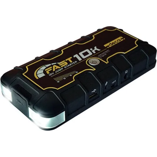 DECA  Επαναφορτιζόμενος εκκινητής - Power Bank 12V 1300A max FAST 10K